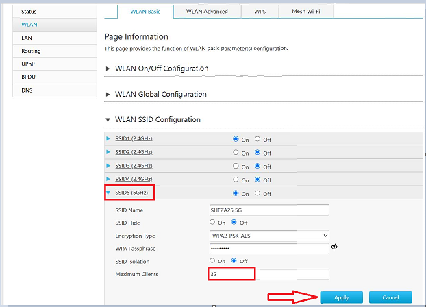 Panduan mengganti SSID WiFi Dasan