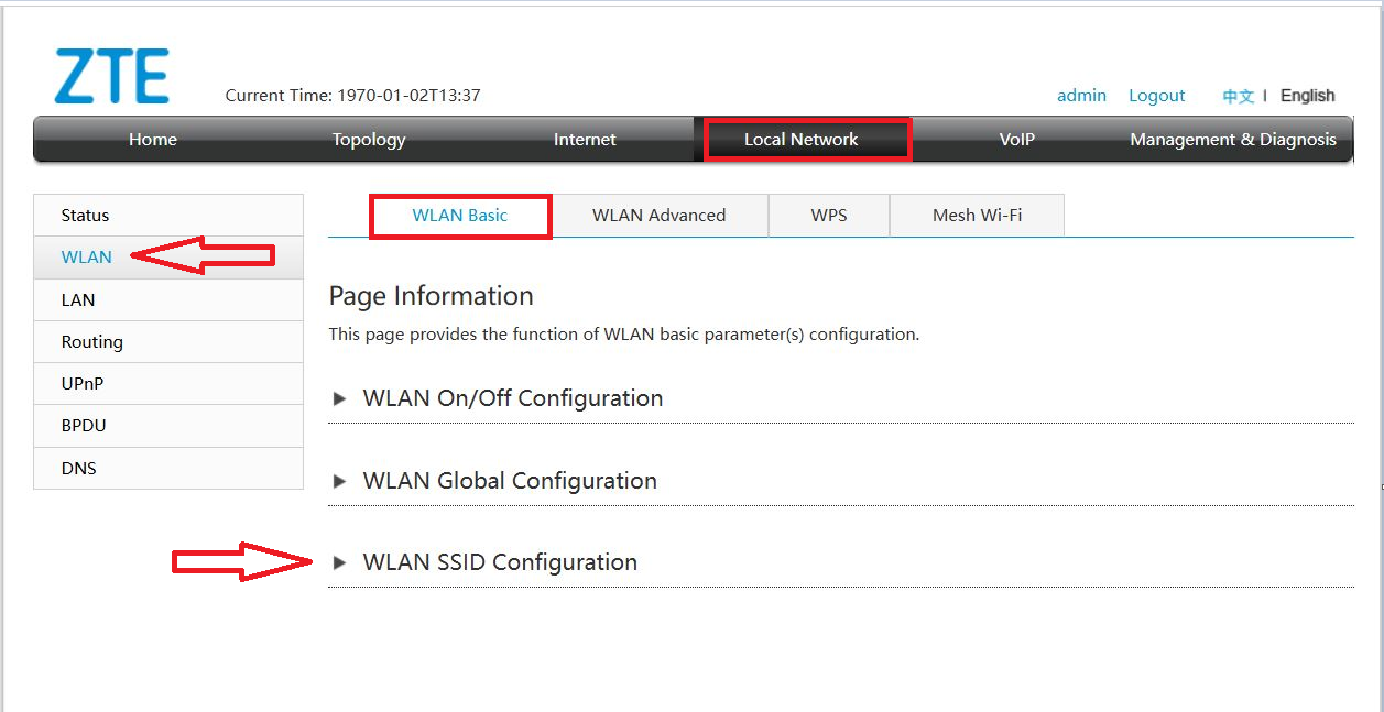 Panduan mengganti SSID WiFi Dasan