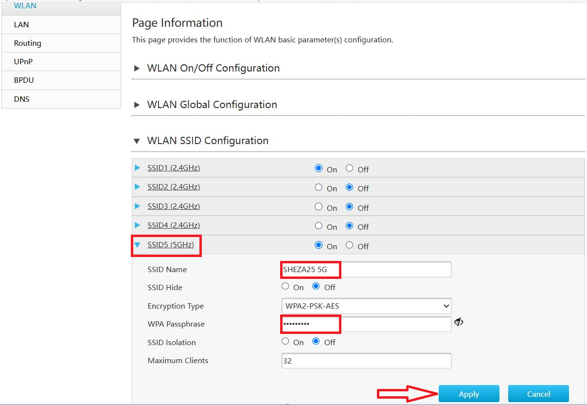 Panduan mengganti SSID WiFi Dasan