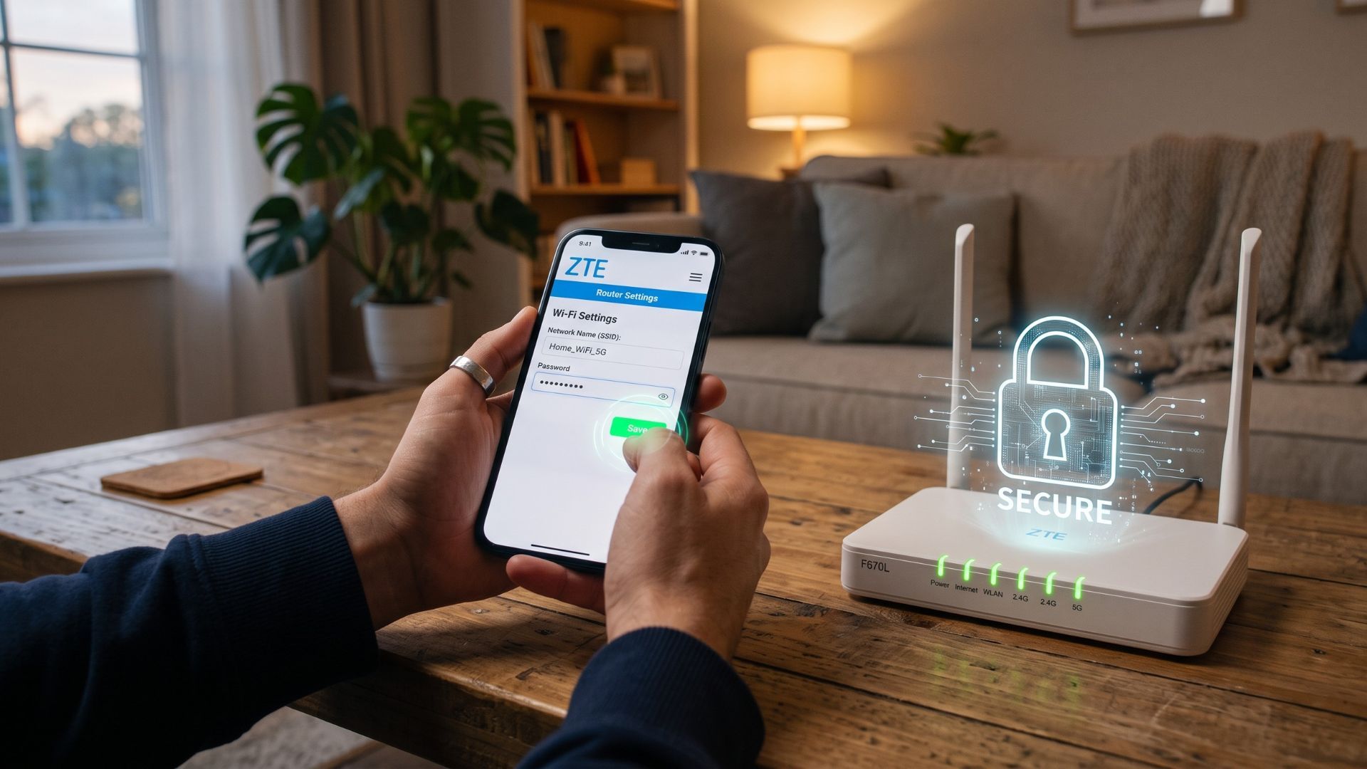 Cara Ganti Password WiFi ZTE via HP & Laptop (Aman dalam 3 Menit)