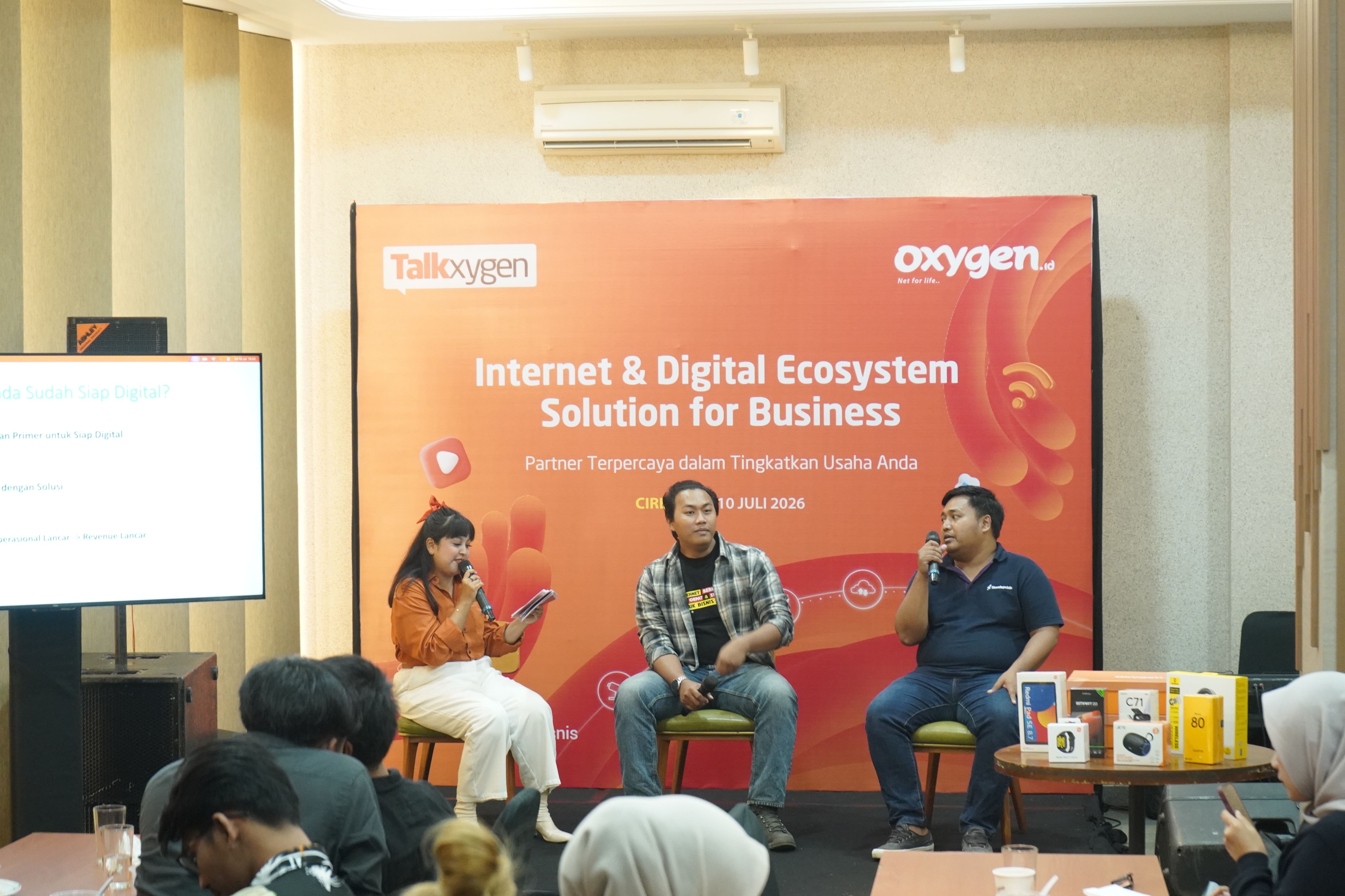 Oxygen.id Sapa Cirebon Lewat Talkxygen, Bahas Solusi Digital untuk Bisnis 