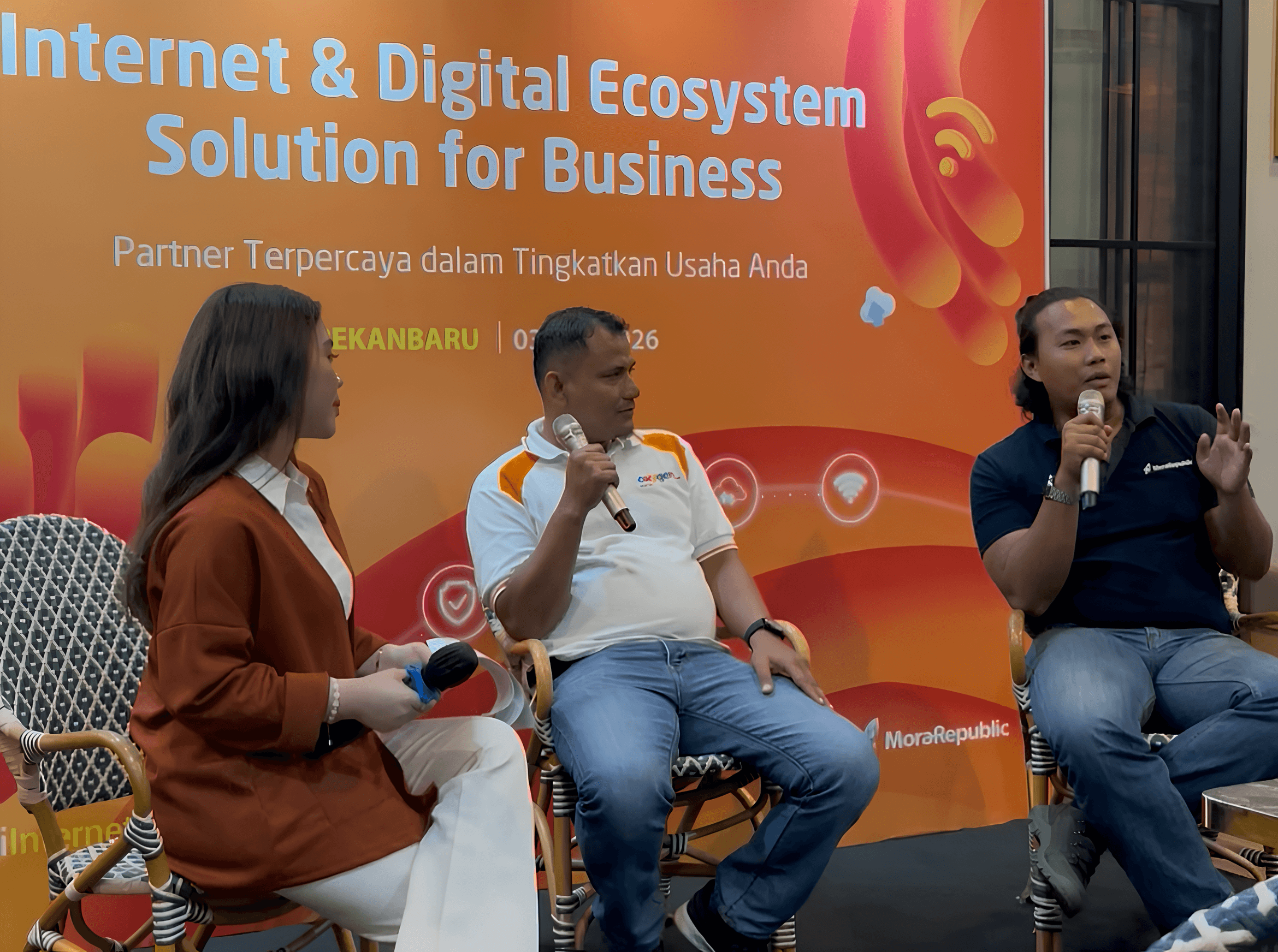 Diskusi, Networking, dan Solusi Digital Warnai Customer Gathering Oxygen.id di Pekanbaru 